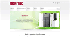 Desktop Screenshot of noritek.cz